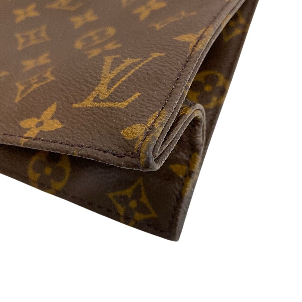 Louis Vuitton A4 Handbag Sac Plat Monogram Tote Brown — view 4