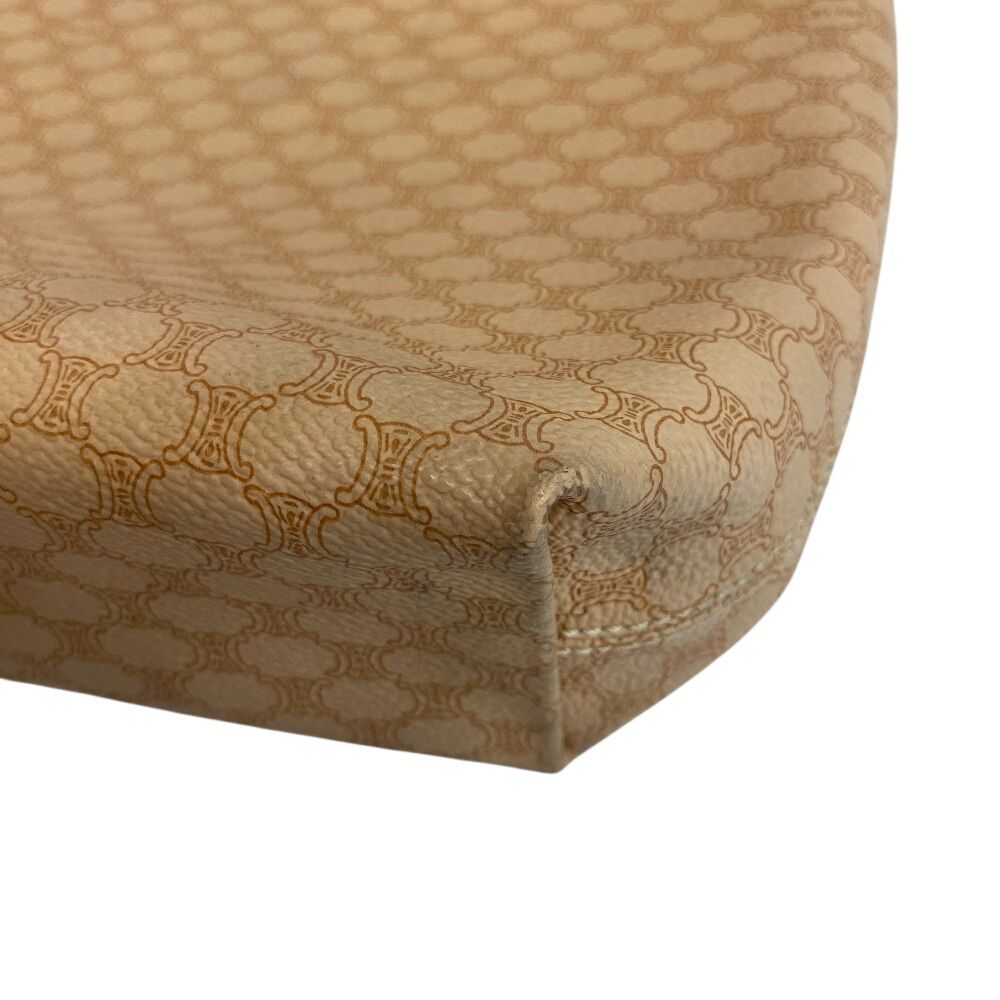 Celine Vintage Shoulder Macadam Tote Beige — view 4
