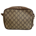 Gucci Vintage Pochette GG Pattern Shoulder Bag Brown — view 2