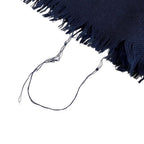 Chanel Scarf Shawl Cashmere Navy — view 3