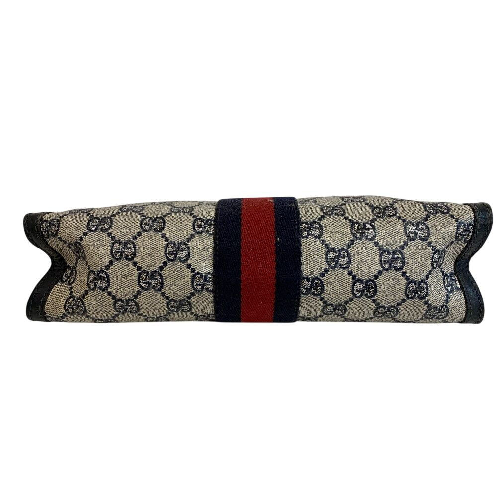 Gucci Second Makeup Pouch GG Supreme Sherry — view 7