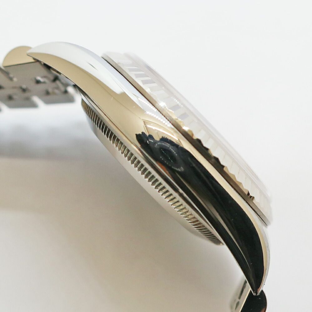 Rolex Datejust 36 No Silver Diamond SS WG Watch Automatic Winding — view 5