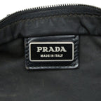 Prada Tessuto Crossbody Shoulder Bag Black Nylon — view 8