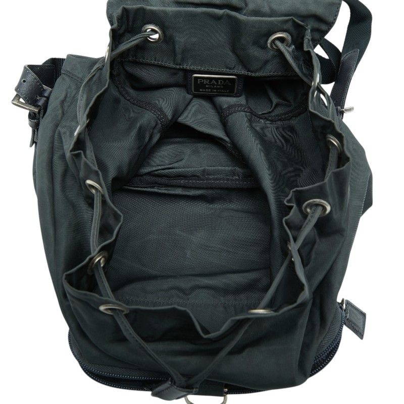 Prada Backpack Dark Green Tessuto Nylon — view 8