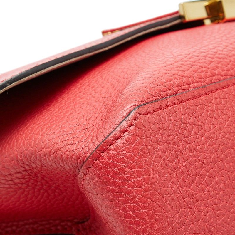 Louis Vuitton Parnassea Volta 2-Way Shoulder Bag Poppy Petal Pink Leather — view 5