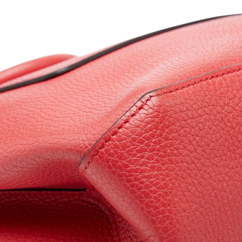Louis Vuitton Parnassea Volta 2-Way Shoulder Bag Poppy Petal Pink Leather — view 7