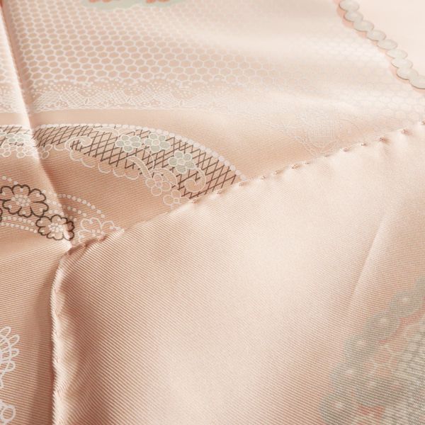 Hermes Carre 90 Doigts de Fee Pink Fairy Finger Scarf Shipping — view 4