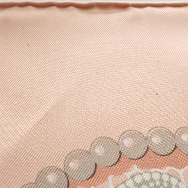 Hermes Carre 90 Doigts de Fee Pink Fairy Finger Scarf Shipping — view 9