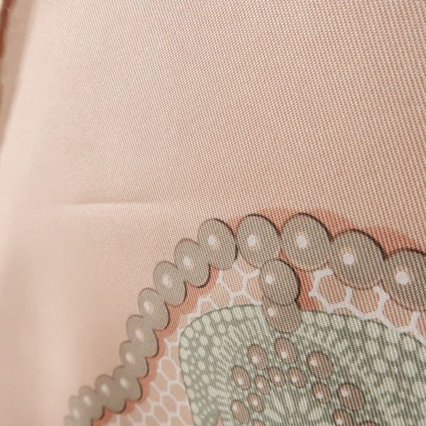Hermes Carre 90 Doigts de Fee Pink Fairy Finger Scarf Shipping — view 6