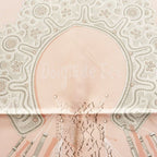 Hermes Carre 90 Doigts de Fee Pink Fairy Finger Scarf Shipping — view 2