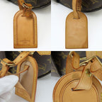 Louis Vuitton Travel Bag Trolley Bosford 50 Monogram Leather Brown Trunk — view 6
