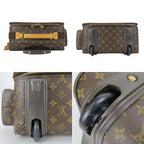 Louis Vuitton Travel Bag Trolley Bosford 50 Monogram Leather Brown Trunk — view 2