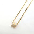 Hermes Necklace Mini Pop Ro Cover le Grey Gold — view 2