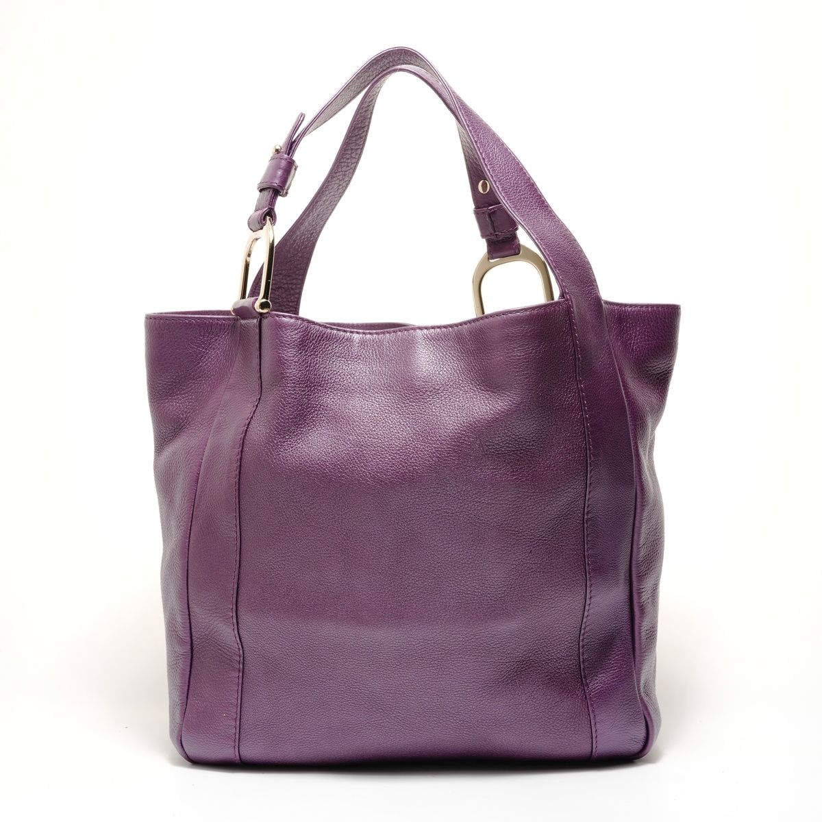 Gucci Tote Leather Totes Purple — view 2