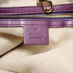 Gucci Tote Leather Totes Purple — view 9