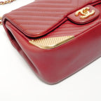Chanel Shoulder Bag Stitch Chevron — view 6