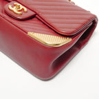 Chanel Shoulder Bag Stitch Chevron — view 5