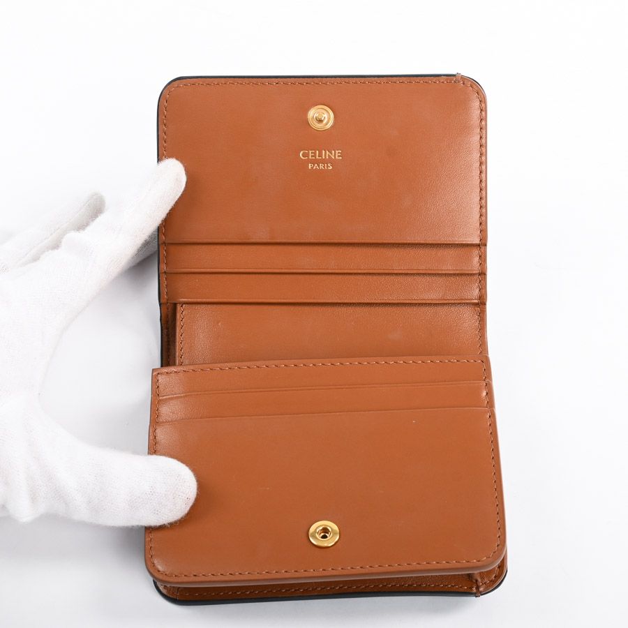 Celine Bifold Wallet Triomphe Compact — view 4