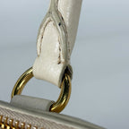 Prada Logo Tote Leather Ivory — view 8