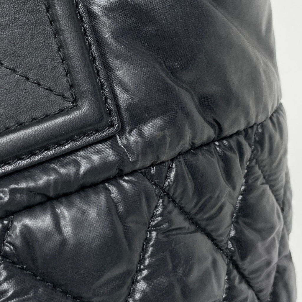 Chanel Coco Small Tote CC Logo Nylon Black — view 4