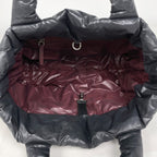 Chanel Coco Small Tote CC Logo Nylon Black — view 7