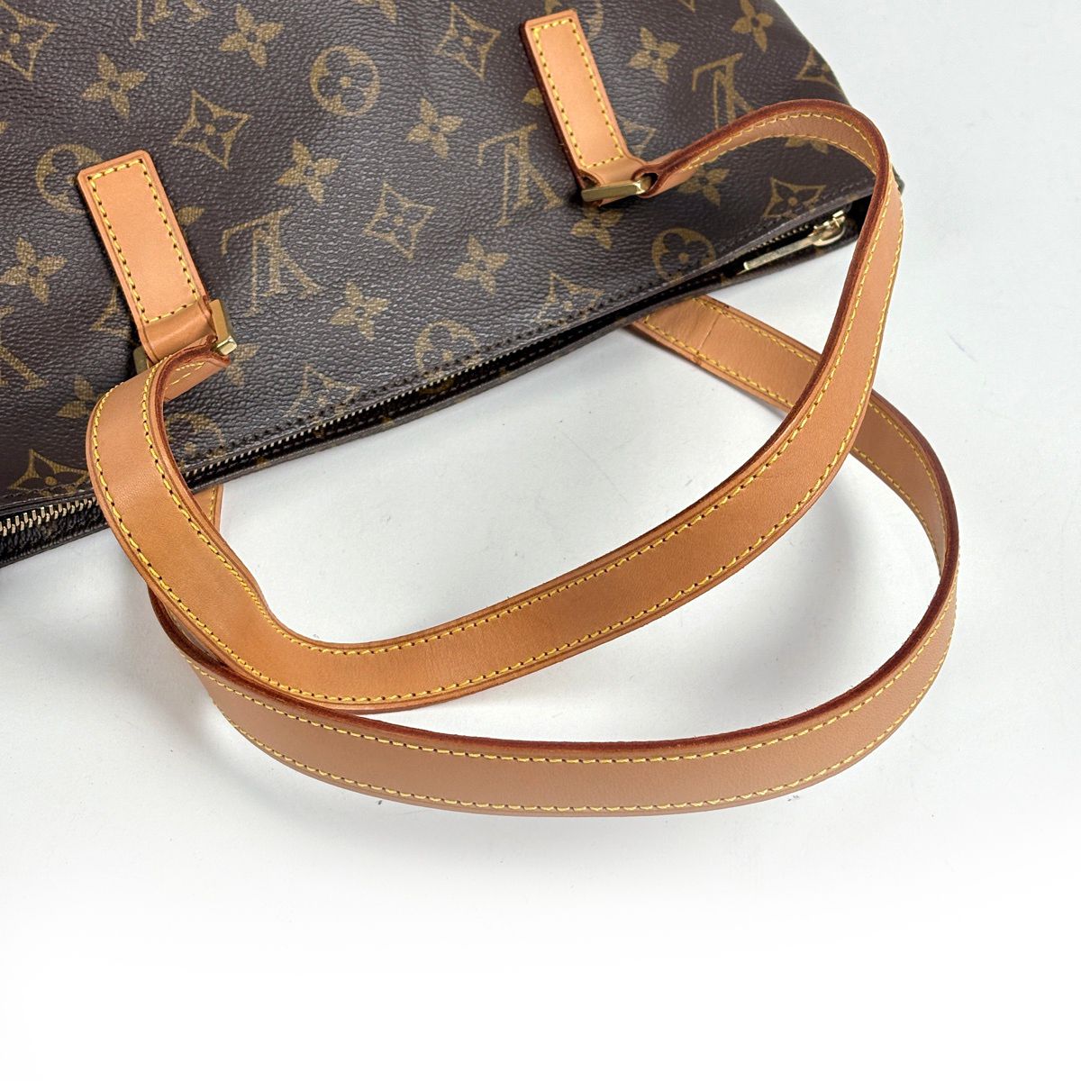 Louis Vuitton Cabas Piano Shoulder Bag Tote Monogram Brown — view 7