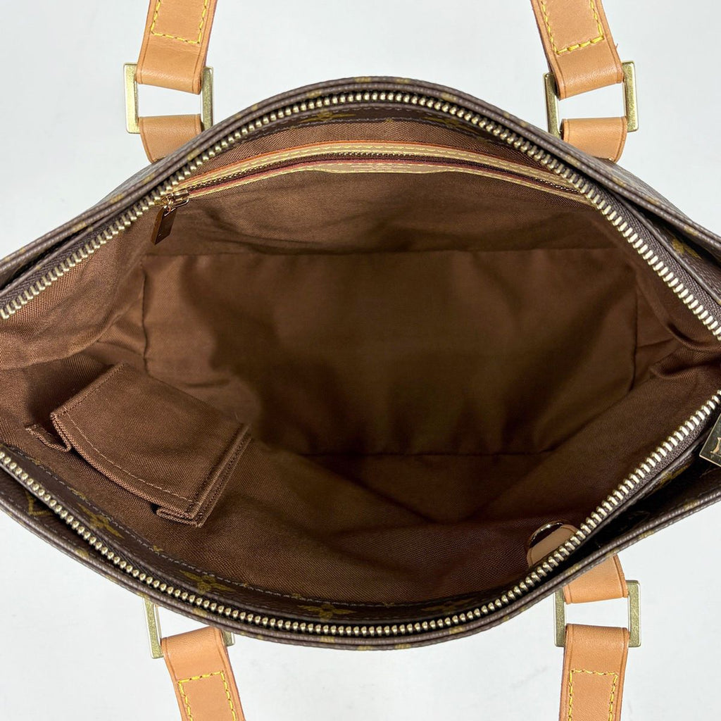 Louis Vuitton Cabas Piano Shoulder Bag Tote Monogram Brown — view 8