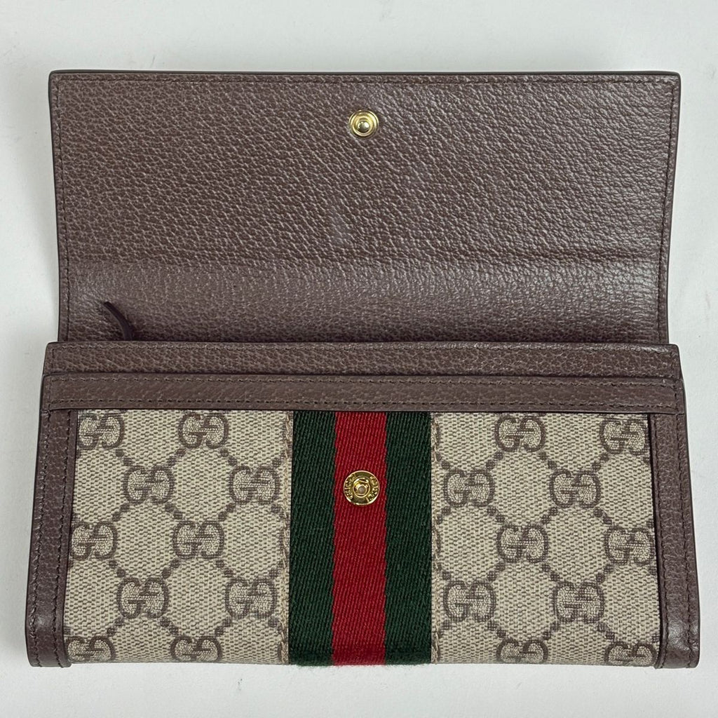Gucci GG Pattern Bifold Wallet Sherry — view 8