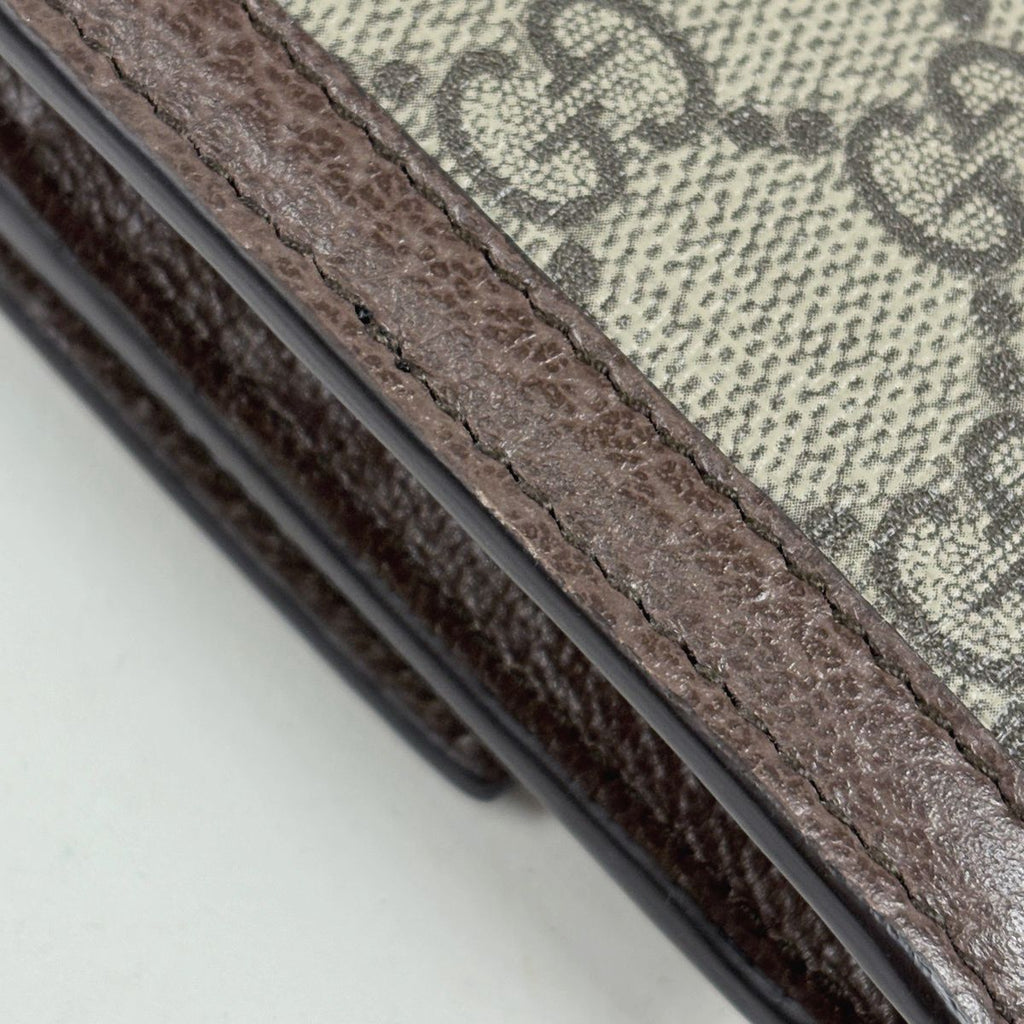 Gucci GG Pattern Bifold Wallet Sherry — view 4