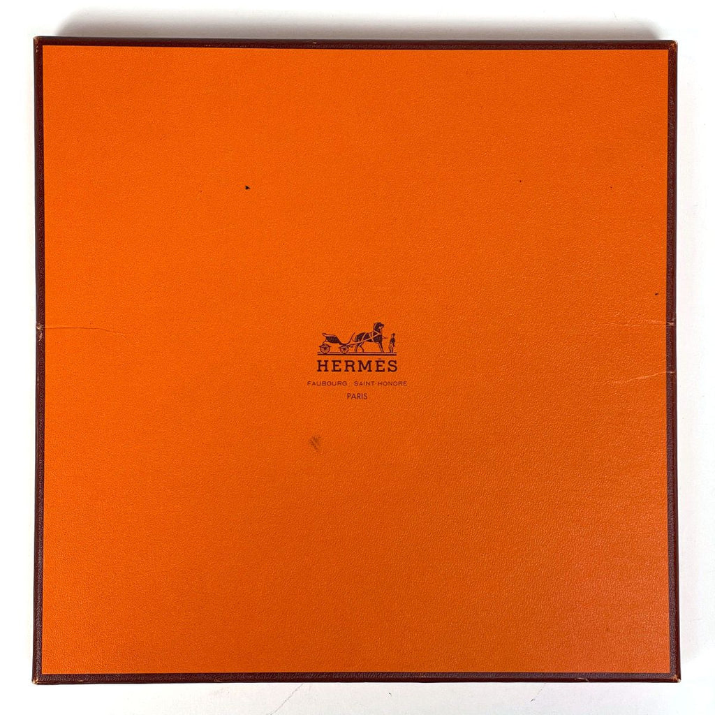 Hermes Carre 90 Zouaves Et Dragons and Scarf Silk Orange Multicolor — view 6