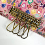 Louis Vuitton Multicles 4 Key Holder Key Case Monogram Vernis Pink — view 3