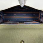Loewe Velazquez Handbag Leather Ivory Light Green — view 6