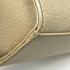 Loewe Velazquez Handbag Leather Ivory Light Green — view 3