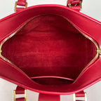 Saint Laurent Paris Baby Cabas 2-Way Shoulder Bag Leather Red — view 9