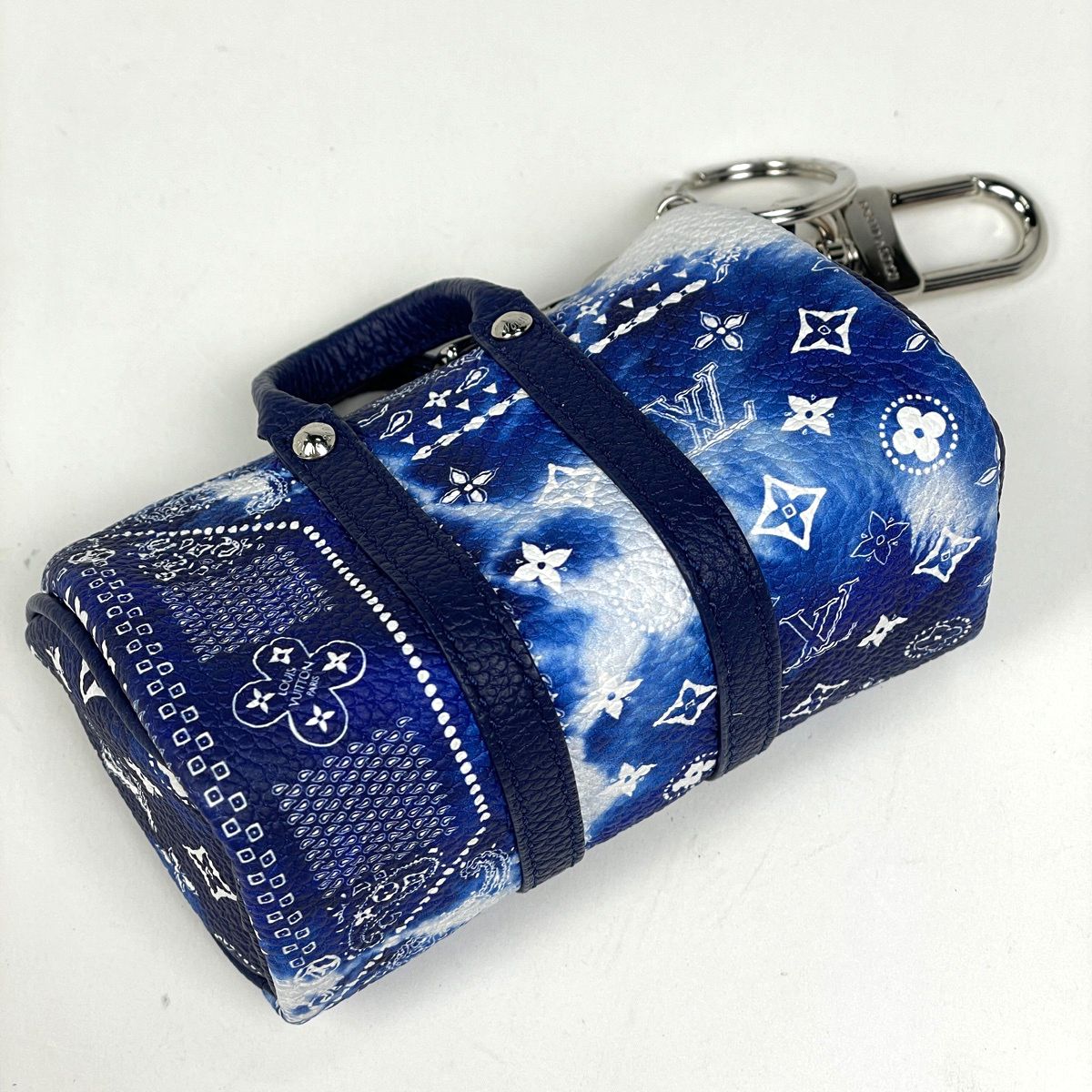 Louis Vuitton Porte Cles Pouch Monogram Bandana Key Holder Keepall Charm — view 2