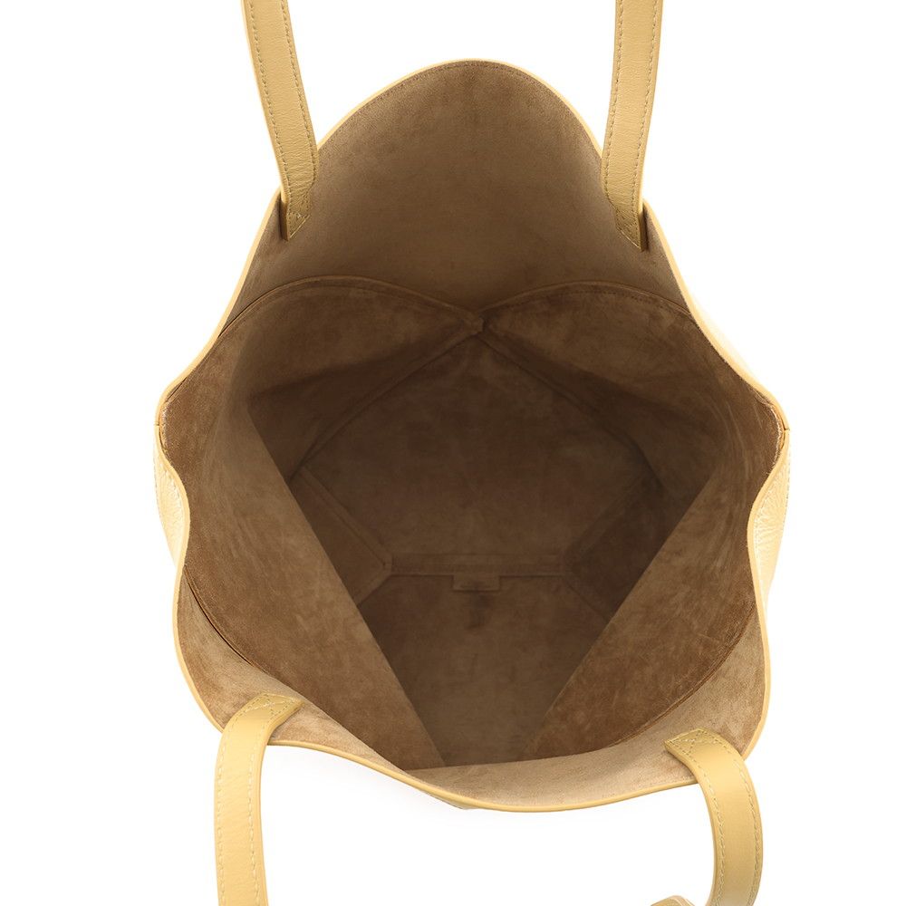 Loewe Tote Puzzle Fold Calf Leather Bicolor Yellow — view 5