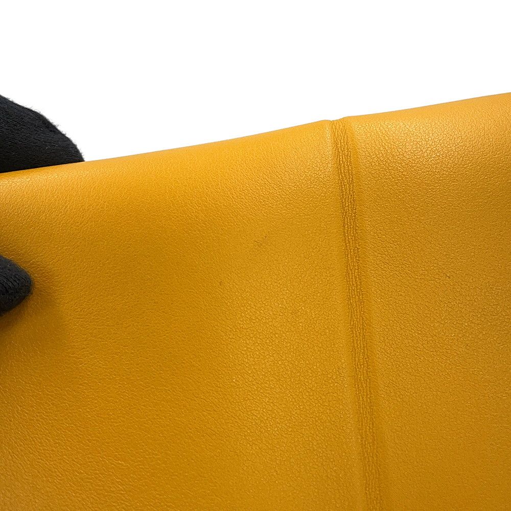 Loewe Tote Puzzle Fold Calf Leather Bicolor Yellow — view 8