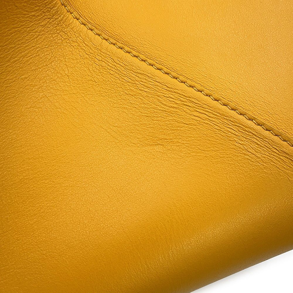 Loewe Tote Puzzle Fold Calf Leather Bicolor Yellow — view 6