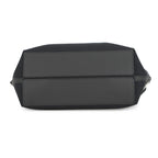 Hermes Shoulder Bag Black Silver Toile Ash Taurillon Legato — view 3