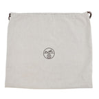 Hermes Shoulder Bag Black Silver Toile Ash Taurillon Legato — view 8
