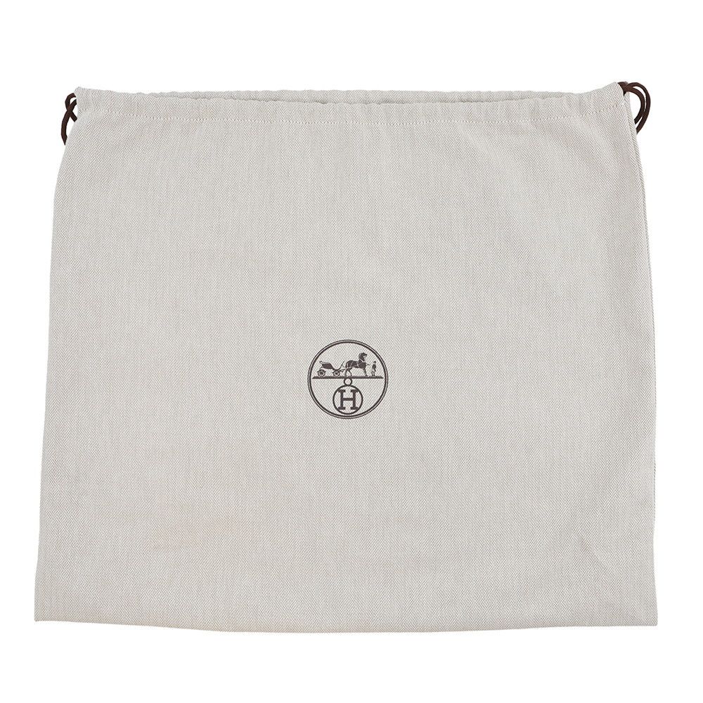 Hermes Shoulder Bag Black Silver Toile Ash Taurillon Legato — view 8