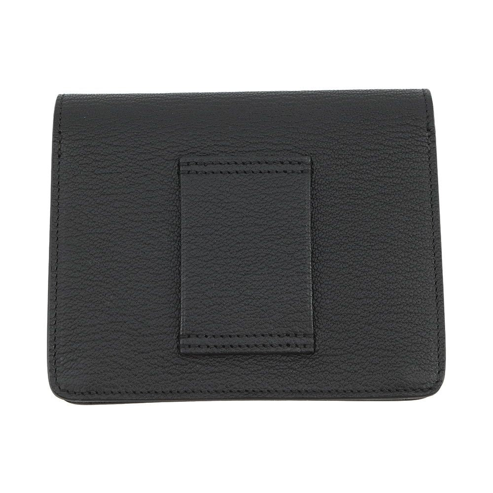 Hermes Wallet Roulis Slim Black Gold Chevre Misor — view 3