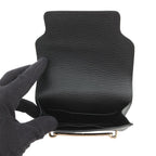 Hermes Wallet Roulis Slim Black Gold Chevre Misor — view 6