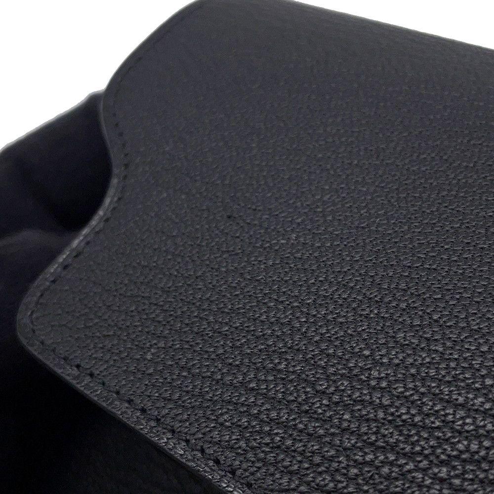 Hermes Wallet Roulis Slim Black Gold Chevre Misor — view 9