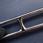 Hermes Wallet Roulis Slim Verso Bleu Nuit Zanzibar Silver — view 9