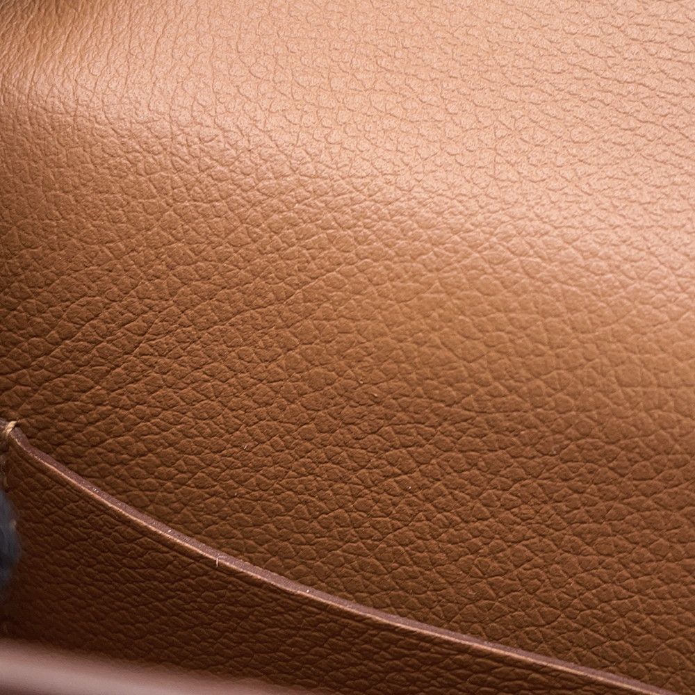 Hermes Wallet Roulis Slim Verso Gold Veil Fizz Pink — view 8