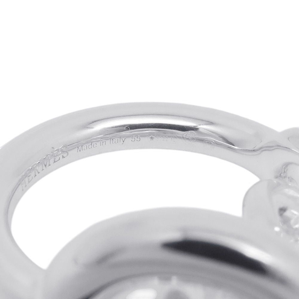 Hermes Ring Croisette GM Silver 55 — view 9