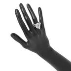 Hermes Ring Croisette GM Silver 55 — view 5