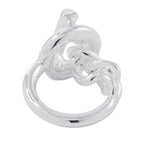 Hermes Ring Croisette GM Silver 55 — view 4