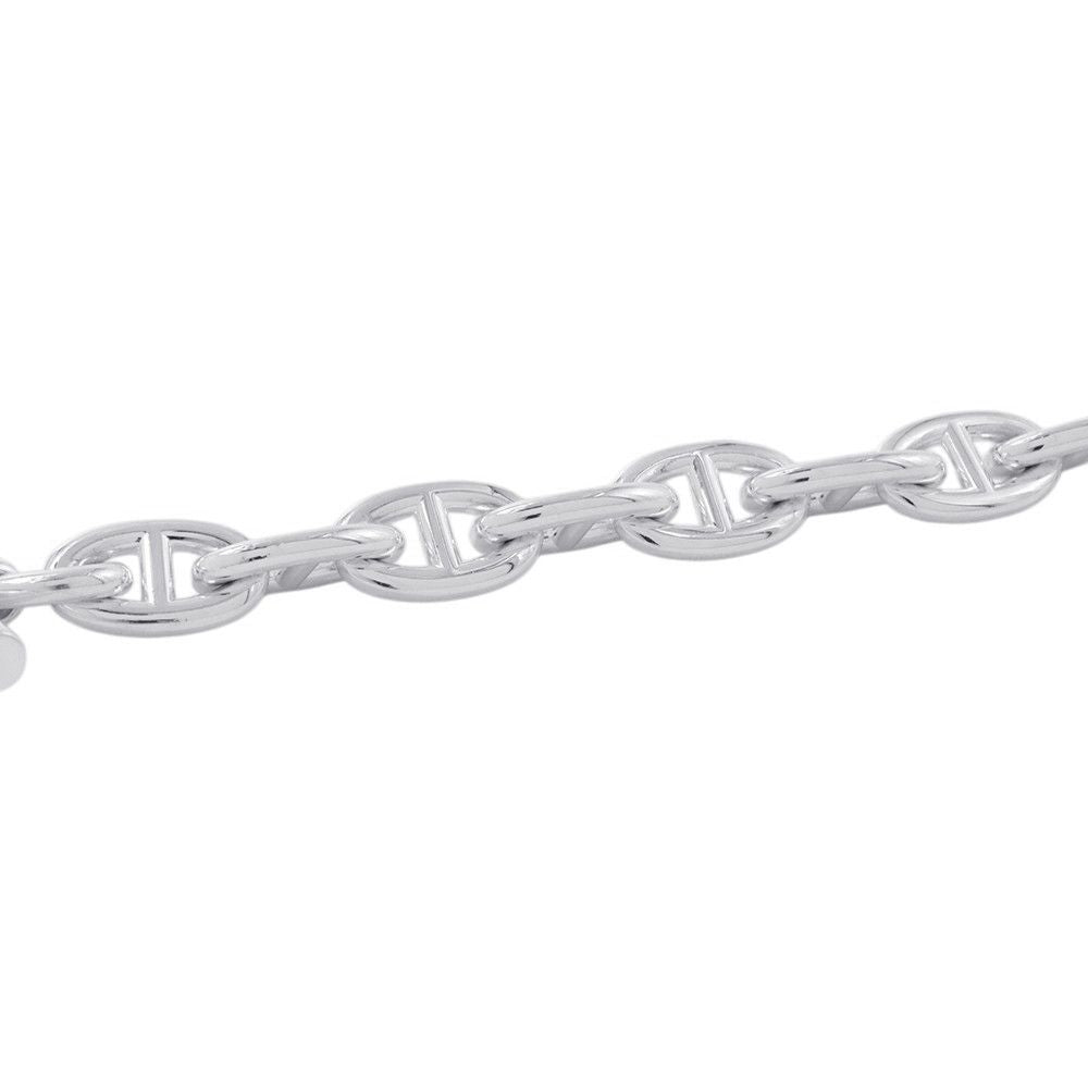 Hermes Bracelet Chaine D'ancre TGM 9 Links Silver — view 2
